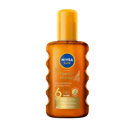 Olej na opalování ve spreji SPF 6 Sun Karoten (Oil Spray) Nivea - 200 ml