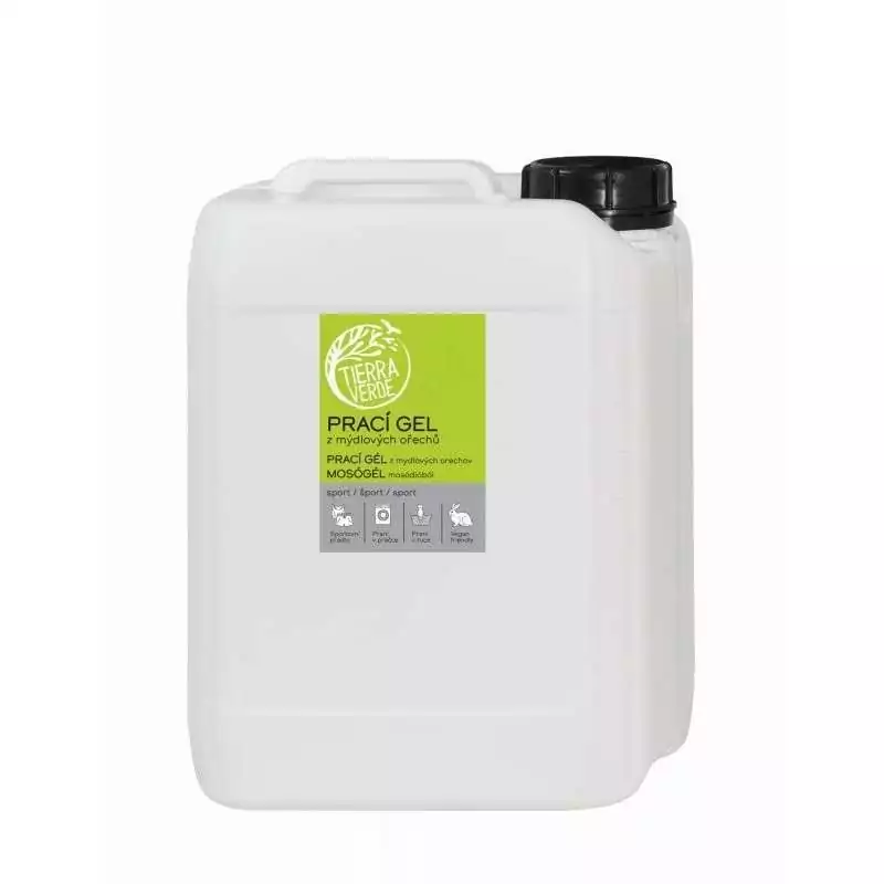 Prací gel na funkční prádlo Tierra Verde - 5000 ml Prací gel na funkční prádlo Tierra Verde - 5000 ml