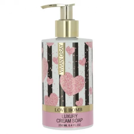 Krémové tekuté mýdlo Love Bomb (Luxury Cream Soap) Vivian Gray - 250 ml