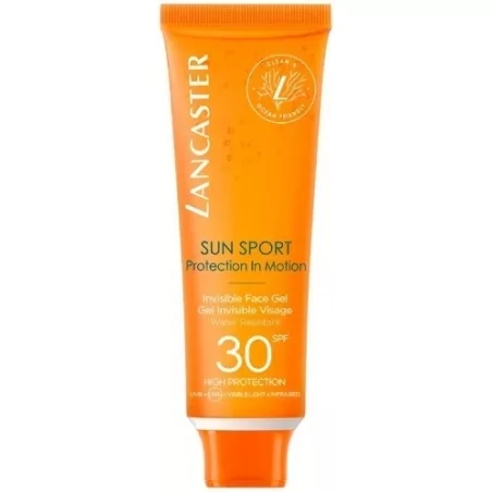 Ochranný gel na obličej Sun Sport (Invisible Face Gel) Lancaster - 50 ml