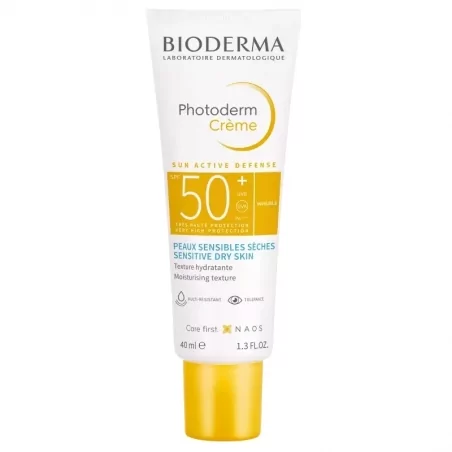 Ochranný krém na opalování pro citlivou a suchou pleť SPF 50+ Photoderm Creme (Cream) Bioderma - 40 ml