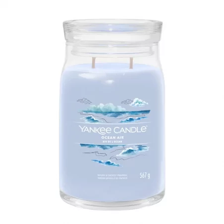 Aromatická svíčka Signature sklo velké Ocean Air Yankee Candle - 567 g