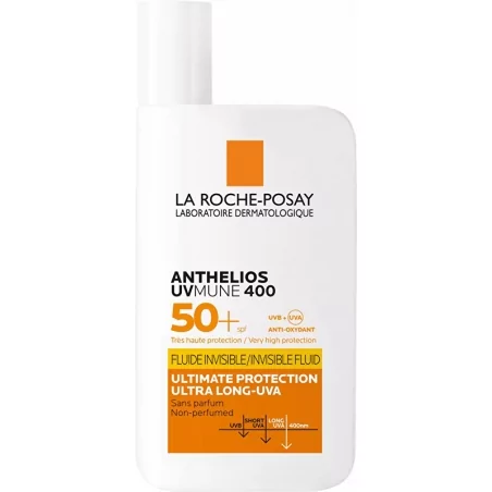 Fluid na opalování SPF 50+ Anthelios UVMune 400 (Invisible Fluid) La Roche Posay - 50 ml