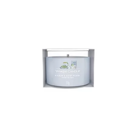 Votivní svíčka ve skle A Calm & Quiet Place Yankee Candle - 37 g
