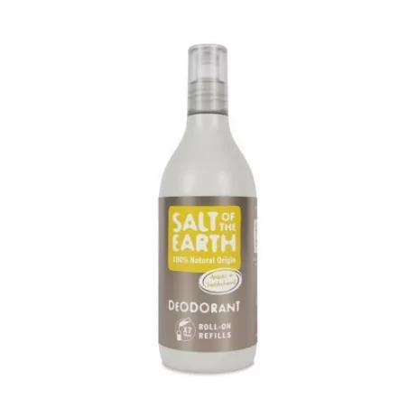 Náhradní náplň do přírodního kuličkového deodorantu Amber & Santalwood (Deo Roll-on Refills) Salt Of The Earth - 525 ml