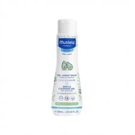 Dětský jemný čisticí gel na tělo a vlasy (Gentle Cleansing Gel) Mustela - 200 ml