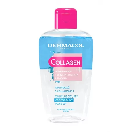 Dvoufázový odličovač voděodolného make-upu Collagen Plus (Waterproof Eye & Lip Make-Up Remover) Dermacol - 150 ml