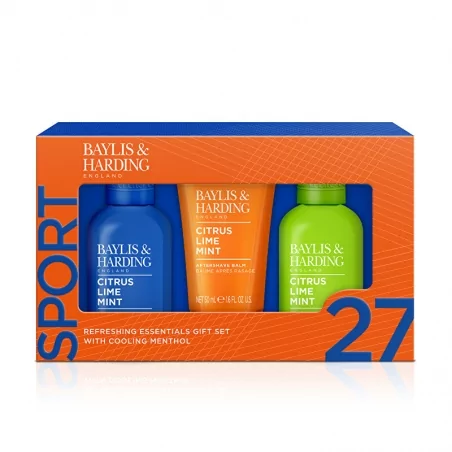 Dárková sada péče o tělo Limetka & Máta Baylis & Harding - 3 ks