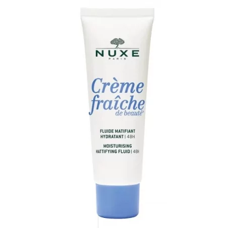 Hydratační matující fluid pro smíšenou pleť Crème Fraîche de Beauté (Moisturising Mattifying Fluid) Nuxe - 50 ml