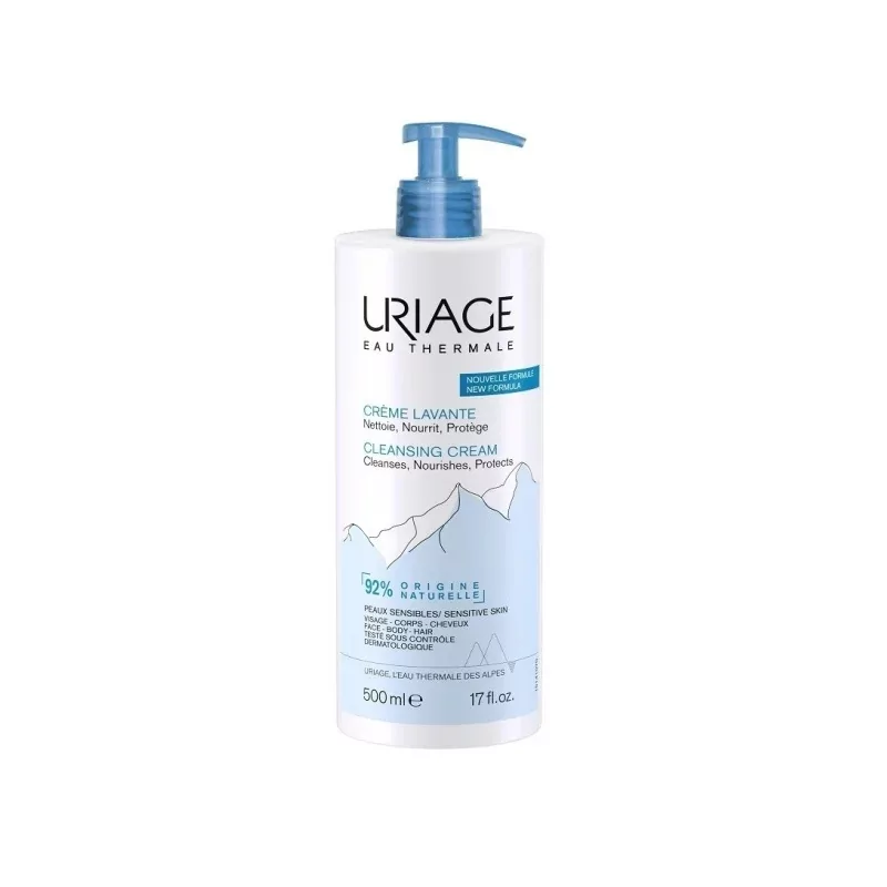 Mycí krémový gel bez obsahu mýdla (Cleansing Cream) Uriage - 500 ml