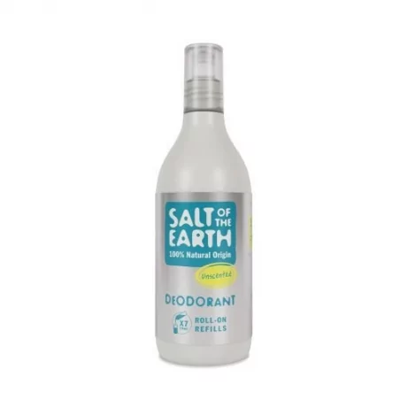 Náhradní náplň do přírodního kuličkového deodorantu Unscented (Deo Roll-on Refills) Salt Of The Earth - 525 ml