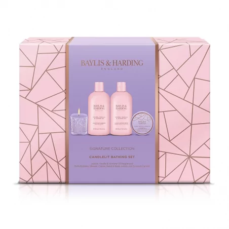 Dárková sada Jojoba & Vanilka Baylis & Harding - 4 ks