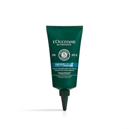 Osvěžující sérum pro normální až mastné vlasy Purifying Freshness (Rebalancing Scalp Essence) L`Occitane en Provence - 75 ml