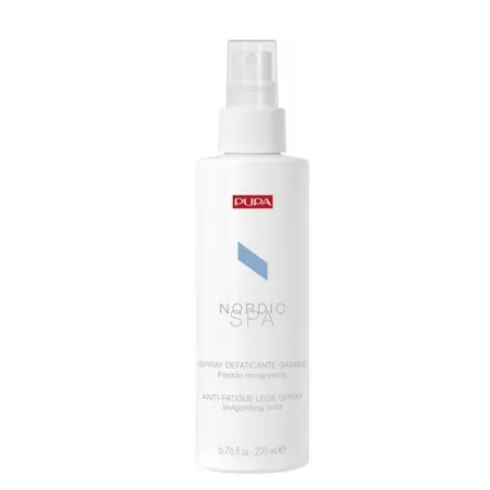 Uvolňující sprej na nohy s chladicím účinkem Nordic Spa (Anti-Fatigue Legs Spray) PUPA Milano - 200 ml