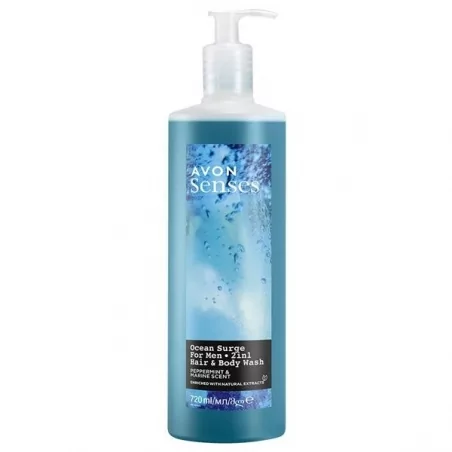 Sprchový gel na tělo a vlasy s vůní moře a máty (Hair & Body Wash) Avon - 720 ml
