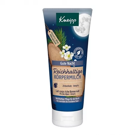 Tělové mléko Good Night (Body Milk) Kneipp - 200 ml