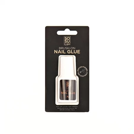 Lepidlo na umělé nehty Brush-On (Nail Glue) SOSU Cosmetics - 7 g