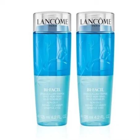 Sada dvousložkových odličovačů očí (Eye Make-Up Remover) Lancôme - 2 x 125 ml