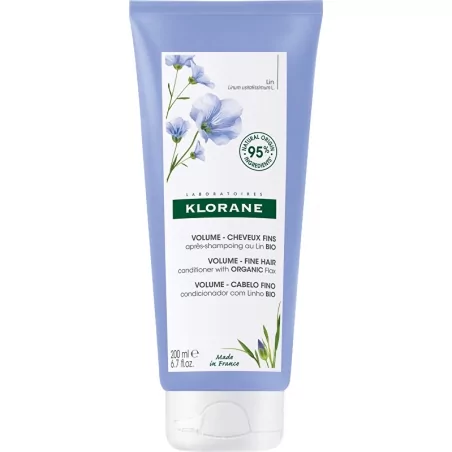 Kondicionér pro jemné vlasy s organickým lnem (Volume Conditioner) Klorane - 200 ml
