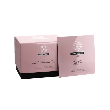 Sada lubrikačních gelů 7 příchutí (Intimate Lubricant) Miss Vivien - 14 x 6 ml