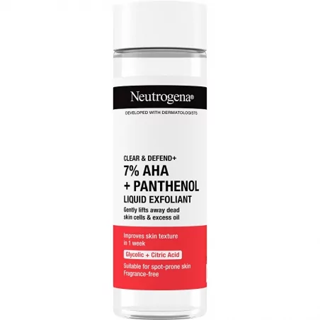 Tekutý peeling Clear & Defend+ (Liquid Exfoliant) Neutrogena - 125 ml