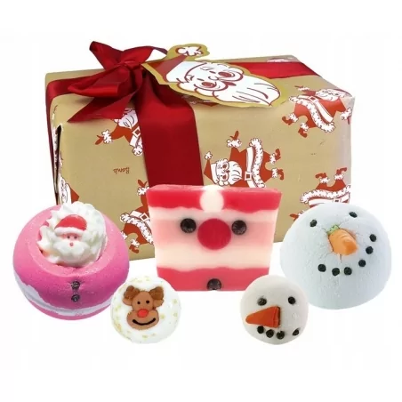 Dárková sada Claus for Celebration Bomb Cosmetics