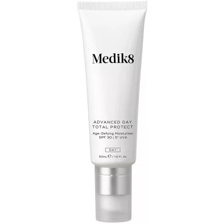 Hydratační krém Advanced Day Total Protect SPF 30 (Age-Defying Moisturiser) Medik8 - 50 ml