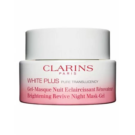 Noční pleťová maska White Plus (Brightening Revive Night Mask-Gel) Clarins - 50 ml