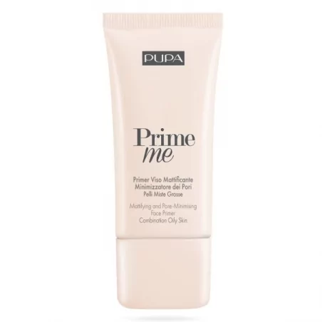 Báze pod make-up pro smíšenou a mastnou pleť Prime Me (Mattifying and Pore-Minimising Face Primer) PUPA Milano - 30 ml
