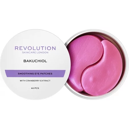 Vyhlazující polštářky pod oči Pearlescent Purple Bakuchiol (Smoothing Eye Patches) Revolution Skincare - 60 ks