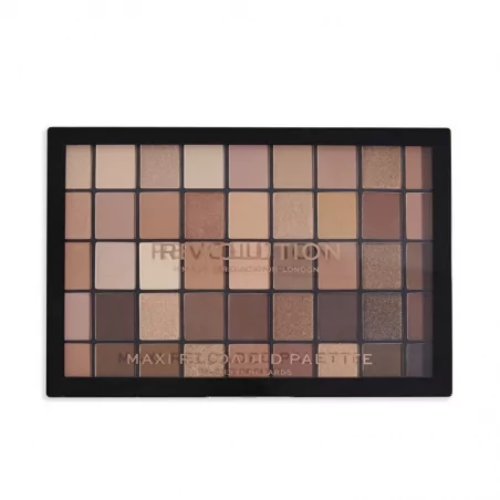 Paletka očních stínů Maxi Re-Loaded Nudes Revolution - 60,75 g