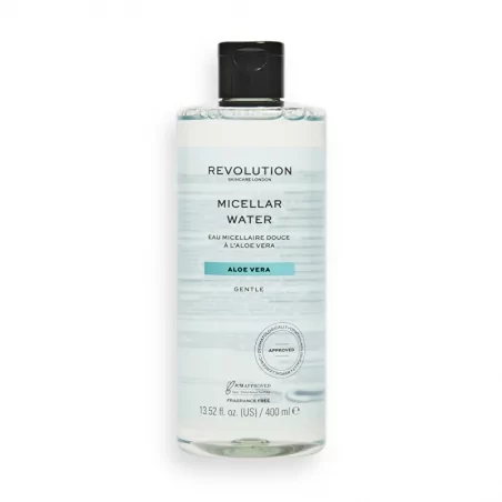 Jemná micelární voda Aloe Vera Gentle (Micellar Water) Revolution Skincare - 400 ml