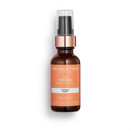 Pleťové sérum proti vráskám 3 % Vitamin C Scincare (Radiance Serum) Revolution Skincare - 30 ml