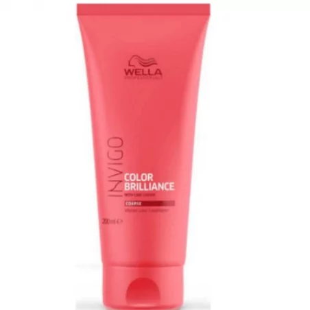 Kondicionér pro hrubé barvené vlasy Invigo Color Brilliance (Coarse Vibrant Color Conditioner) Wella Professionals - 200 ml