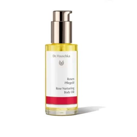 Pečující tělový olej s výtažky z růže (Rose Nurturing Body Oil) Dr. Hauschka - 75 ml