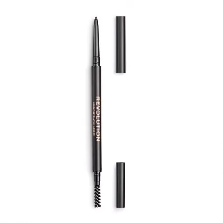 Precizní tužka na obočí s kartáčkem (Precise Brow Pencil) Revolution / Odstín: Dark Brown - 0,05 g