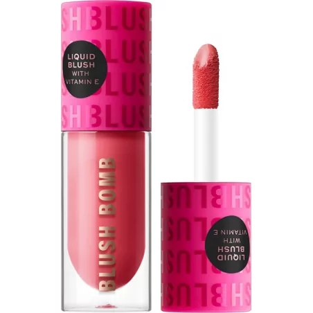 Krémová tvářenka Blush Bomb (Cream Blusher) Revolution / Odstín: Savage Coral - 4,6 ml