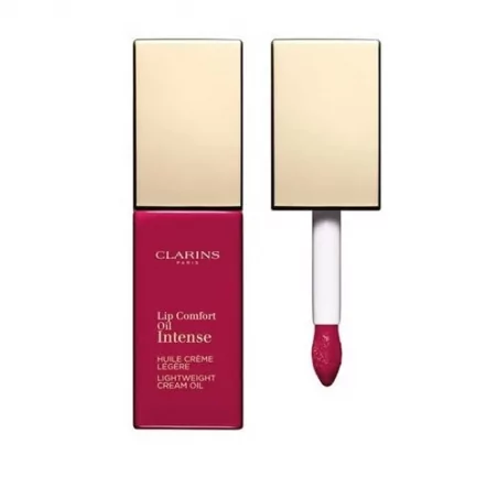 Olejový lesk na rty Lip Comfort Oil Intense (Lightweight Cream Oil) Clarins / Odstín: 07 Intense Red - 7 ml
