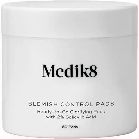 Čisticí polštářky na pleť (Blemish Control Pads) Medik8 - 60 ks