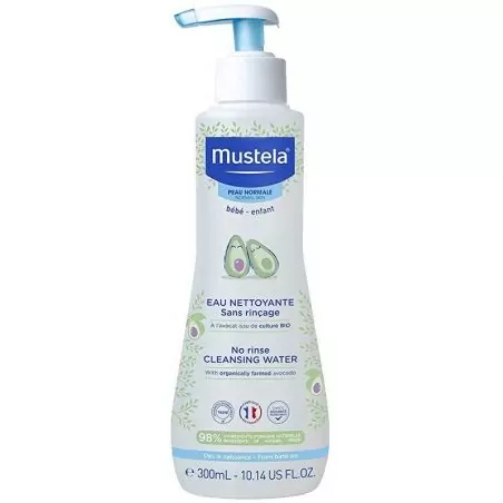 Dětská čisticí voda (No Rinse Cleansing Water) Mustela - 300 ml