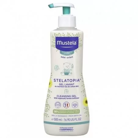 Dětský sprchový gel pro extrémně suchou pokožku Stelatopia (Cleansing Gel) Mustela - 500 ml