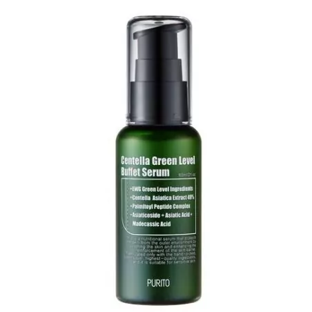 Vyživující sérum Centella Green Level (Buffet Serum) PURITO - 60 ml