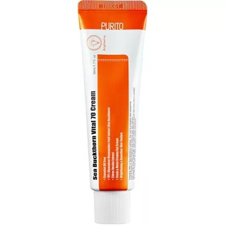 Rozjasňující pleťový krém Sea Buckthorn Vital 70 (Cream) PURITO - 50 ml