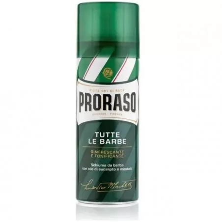 Cestovní osvěžující pěna na holení Green Eukalyptus (Shaving Foam) Proraso - 50 ml