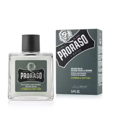 Balzám na plnovous Vetiver a cypřiš (Beard Balm) Proraso - 100 ml