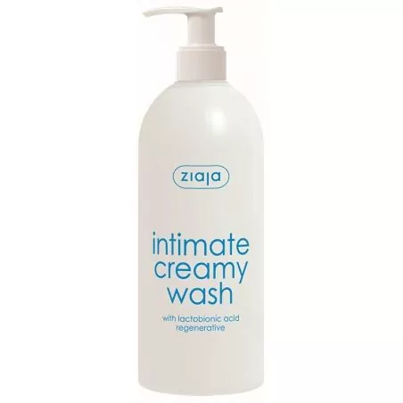 Krémová regenerační intimní hygiena s kyselinou laktobionovou Ziaja - 500 ml