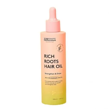 Vlasový olej Rich Roots (Hair Oil) Delhicious - 100 ml