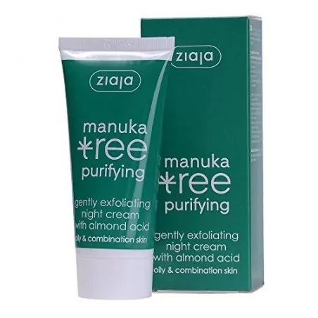 Noční krém jemně exfoliační Manuka Tree Purifying Ziaja - 50 ml