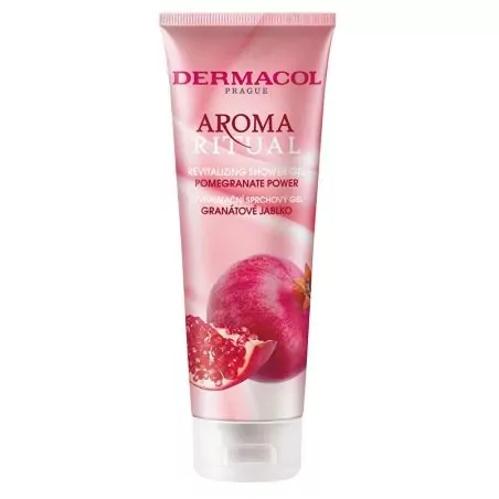 Revitalizační sprchový gel Aroma Ritual Granátové jablko (Pommegranate Power Revitalizing Shower Gel) Dermacol - 250 ml