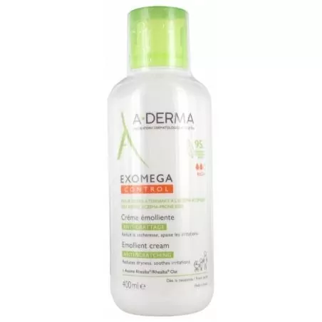 Emolienční krém pro suchou pokožku se sklonem k atopickému ekzému Exomega Control (Emollient Cream) A-DERMA - 400 ml